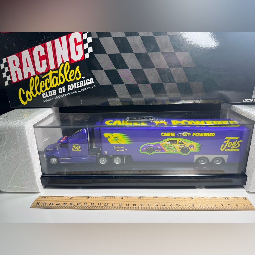 Winston cup collectable 1:64 Jimmy Spencer Joe Camel 1995 limited edition